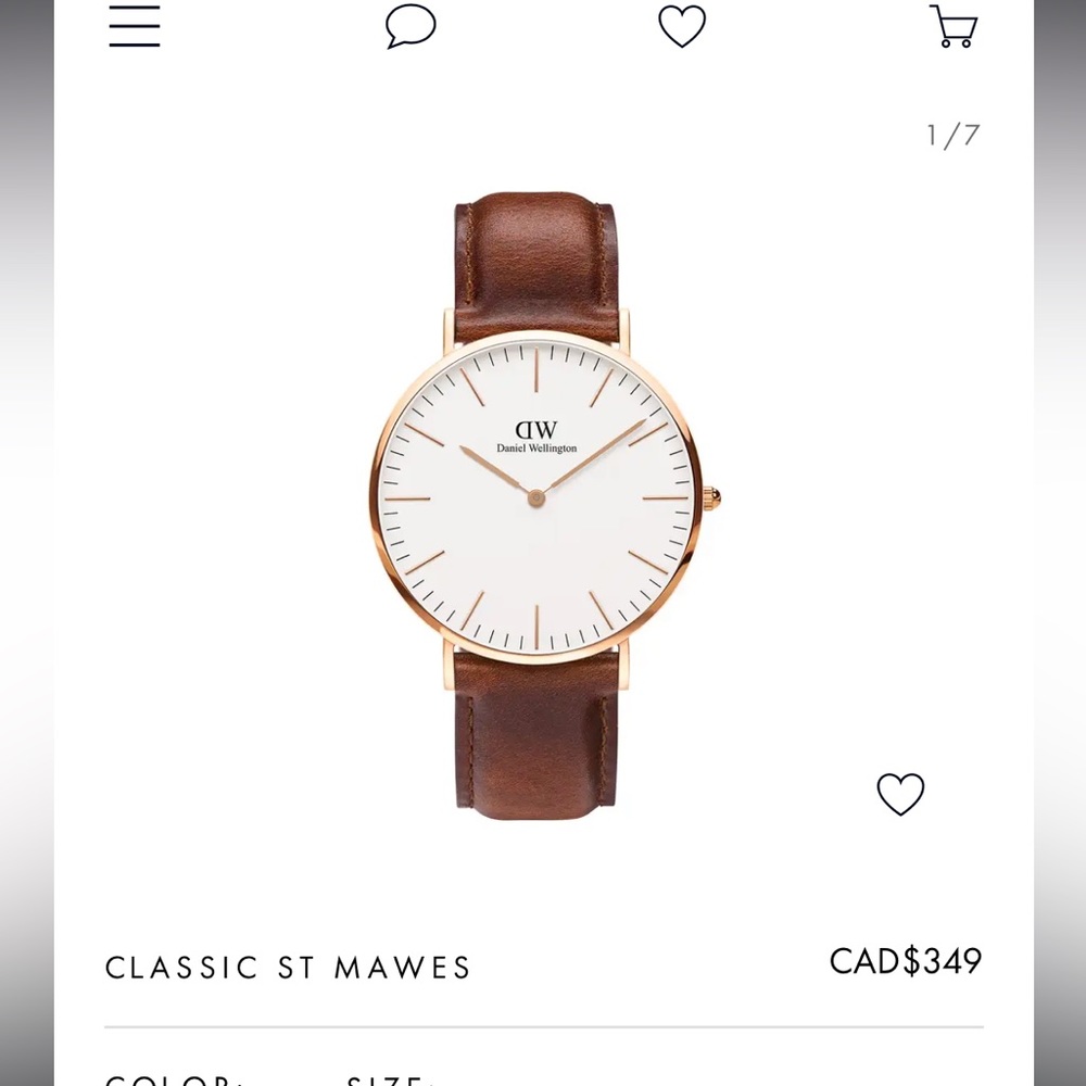 Daniel Wellington watch